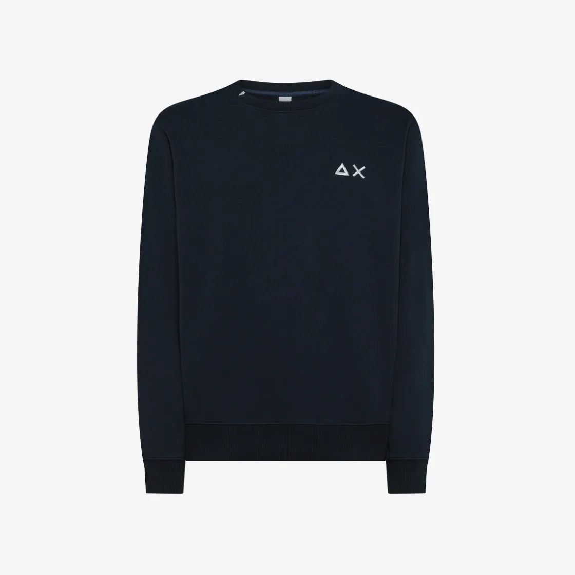 Discount Felpa in cotone blu navy Uomo Felpe