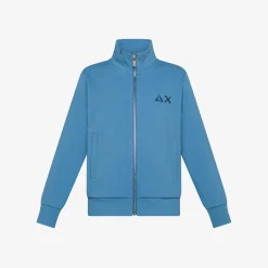 Online Felpa in cotone con zip avio Bambino Felpe