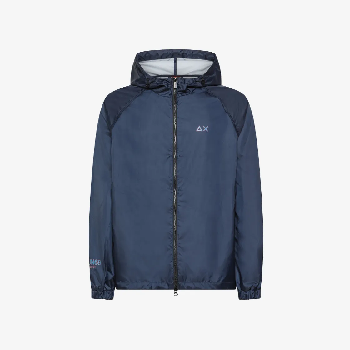Best Giacca a vento in nylon antigoccia blu navy Uomo Giacche