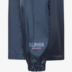 Best Giacca a vento in nylon antigoccia blu navy Uomo Giacche