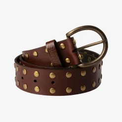 Sale LEATHER BELT TESTA DI MORO Uomo Cinture