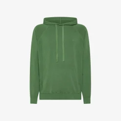 Discount Maglia hoodie in cotone verde salvia Uomo Maglie