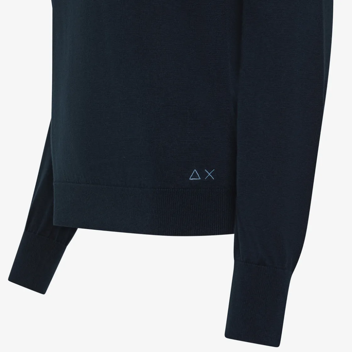 Online Maglia in cotone blu navy Donna Maglie