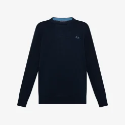Clearance Maglia in cotone blu navy Bambino Maglie
