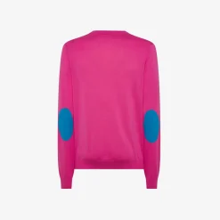 Outlet Maglia in cotone fucsia Uomo Maglie