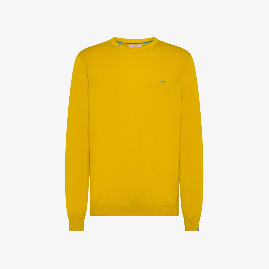 Outlet Maglia in cotone giallo Uomo Maglie