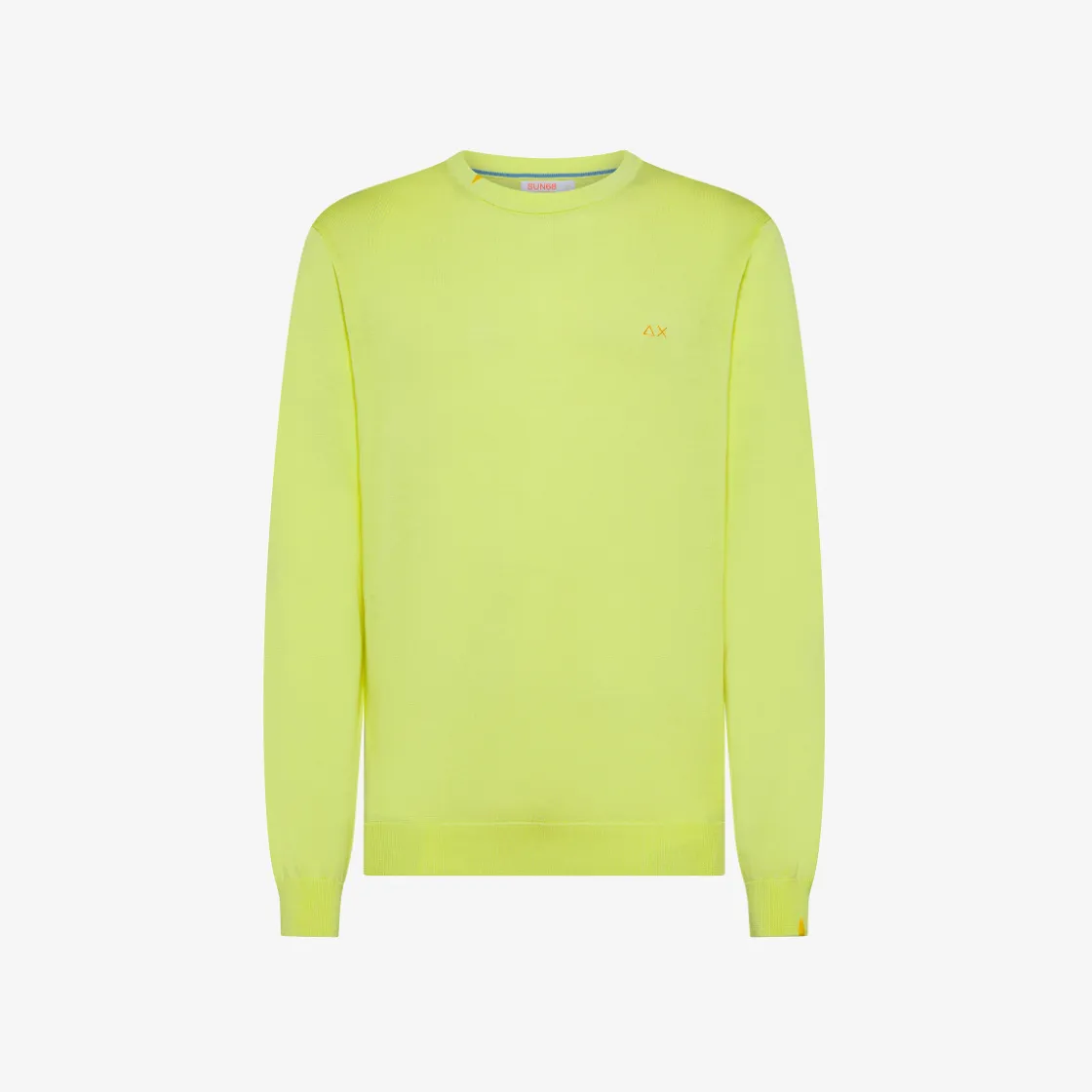 Fashion Maglia in cotone giallo limone Uomo Maglie
