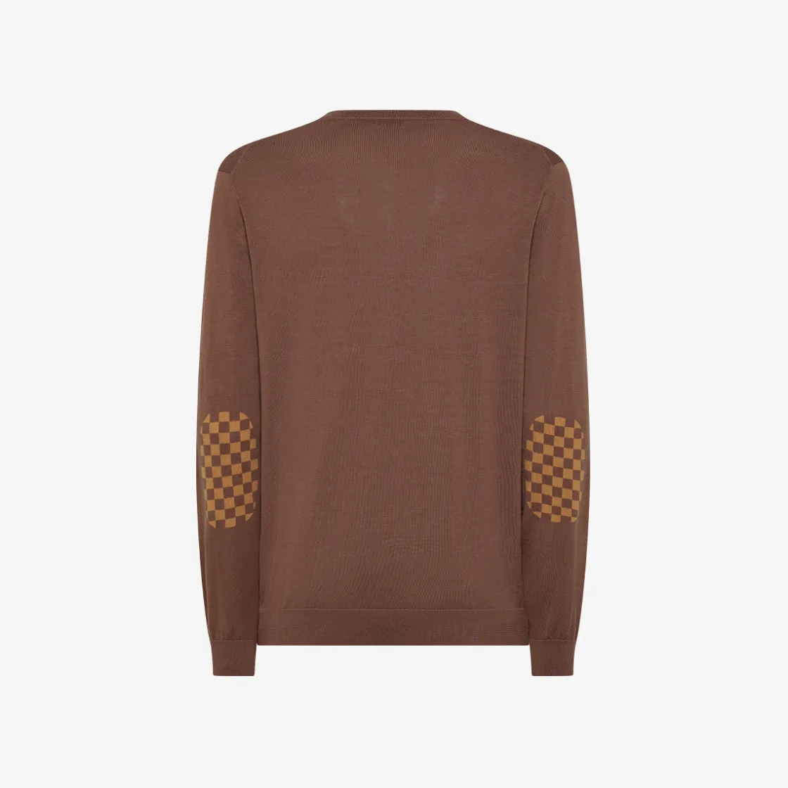 Outlet Maglia in cotone marrone Uomo Maglie