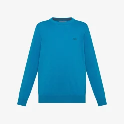 Discount Maglia in cotone ottanio chiaro Bambino Maglie