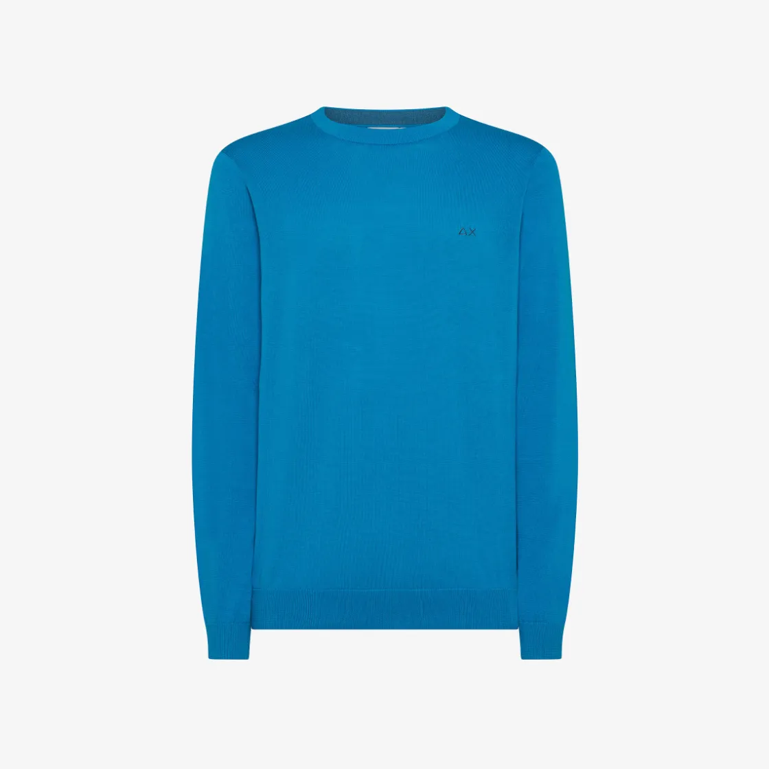 Outlet Maglia in cotone ottanio chiaro Uomo Maglie