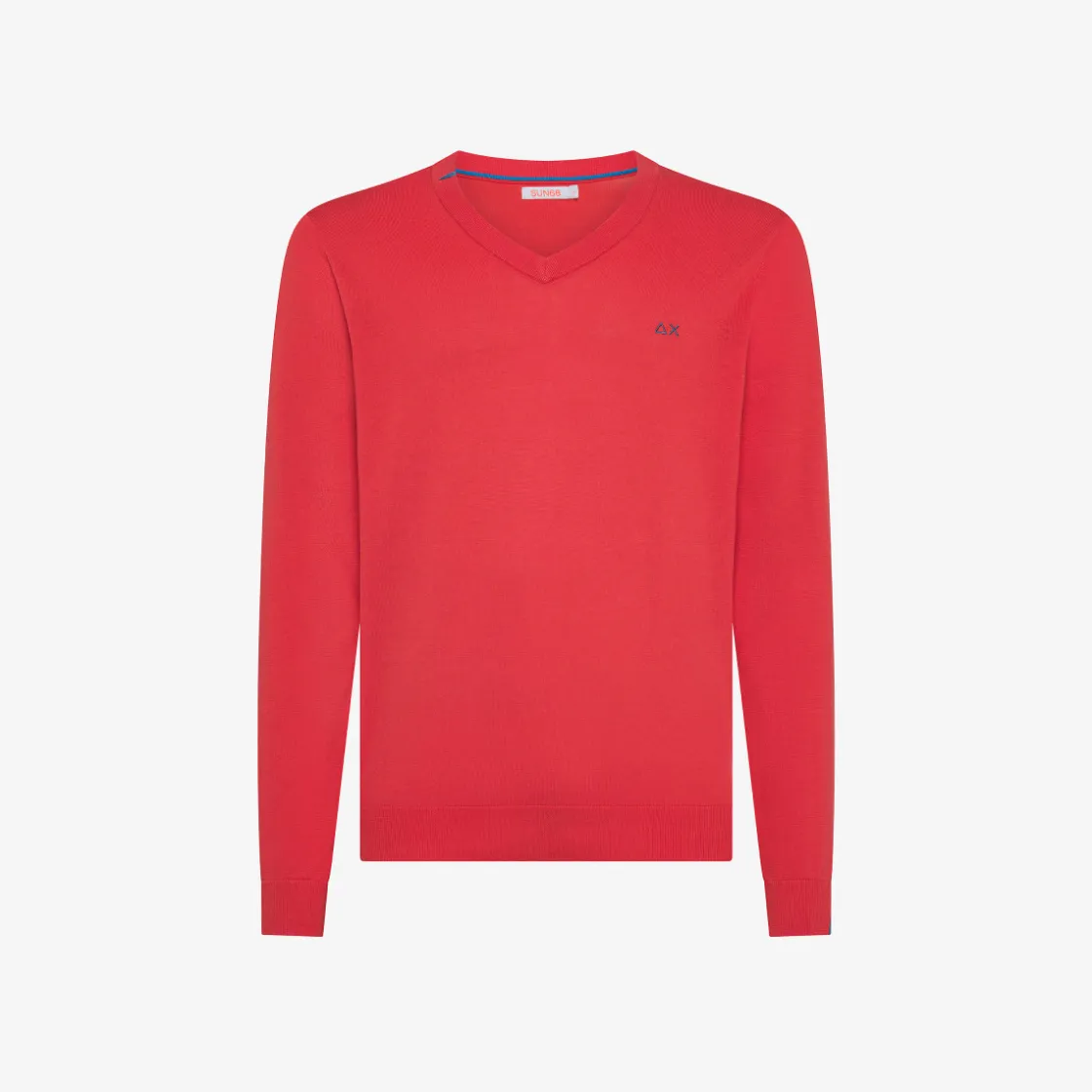 Clearance Maglia in cotone rosso Uomo Maglie