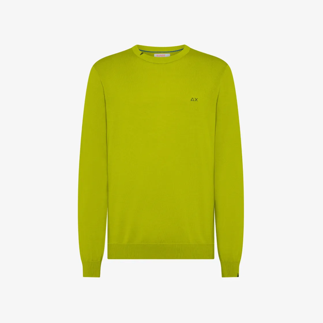 New Maglia in cotone verde oliva Uomo Maglie
