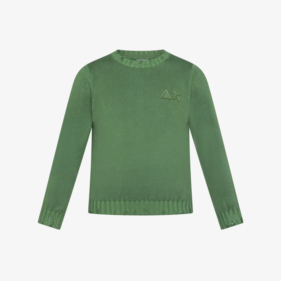 Clearance Maglia in cotone verde salvia Bambino Maglie