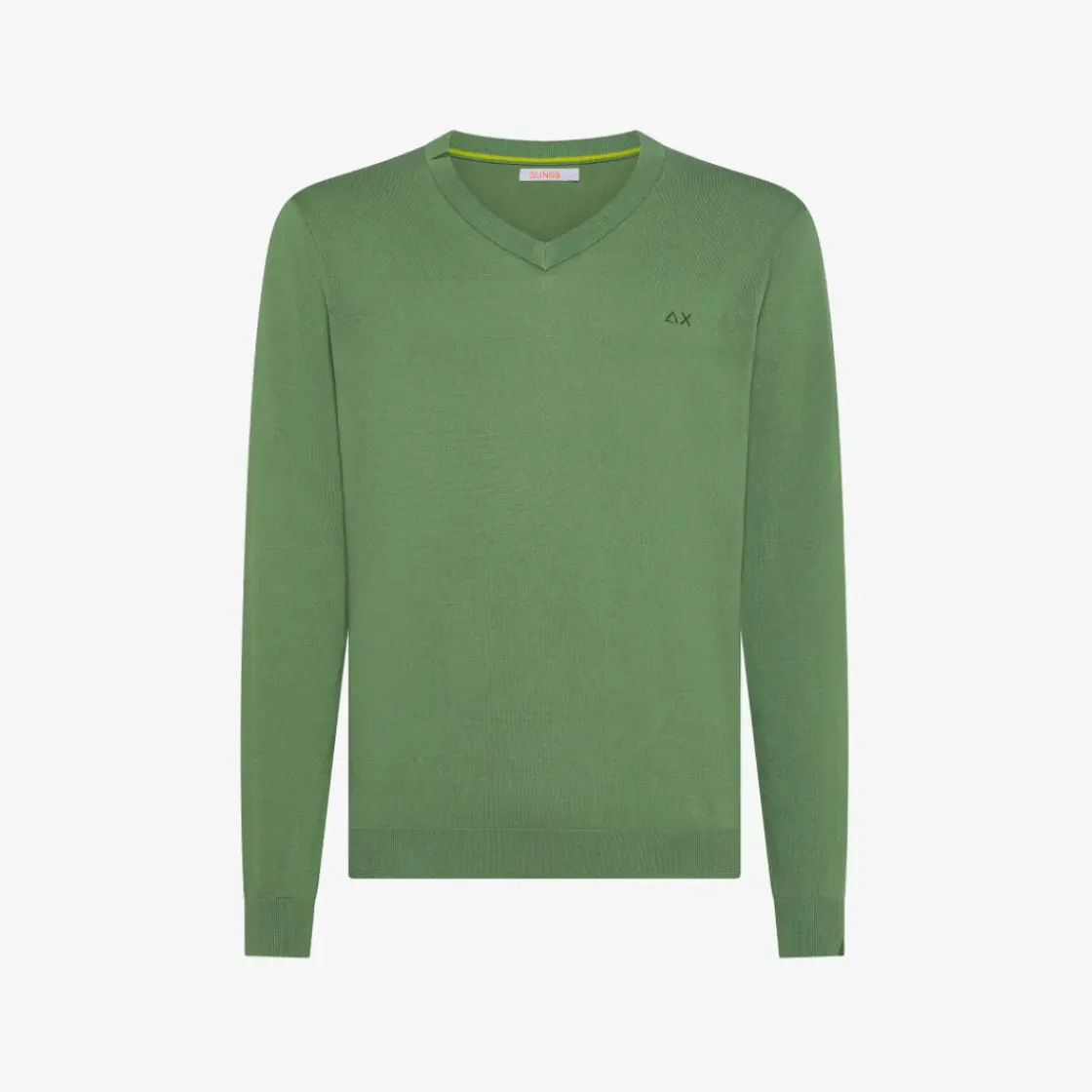 Fashion Maglia in cotone verde salvia Uomo Maglie