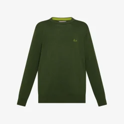 Online Maglia in cotone verde scuro Bambino Maglie