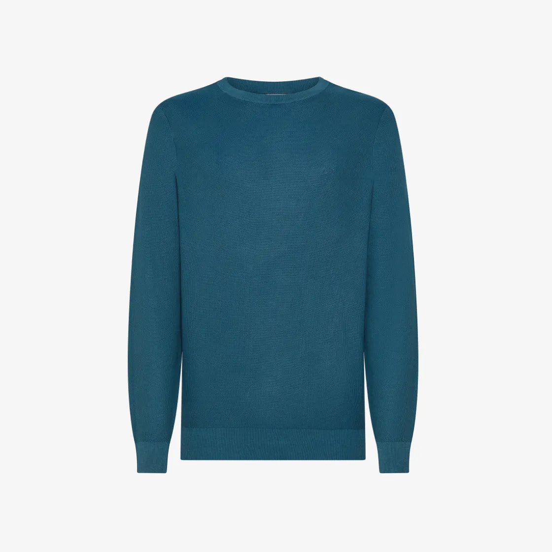 Clearance Maglia in piquet di cotone avio scuro Uomo Maglie