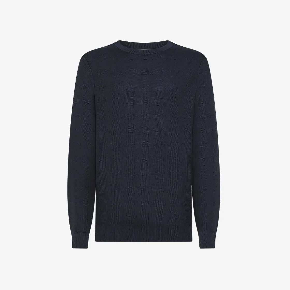 Hot Maglia in piquet di cotone blu navy Uomo Maglie