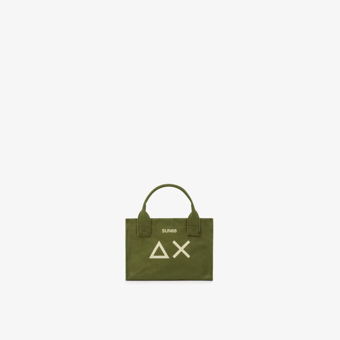 Sale Mini bag in cotone verde scuro Donna Borse|Accessori Donna