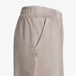Discount Pantaloni cargo in felpa stone con trattamento marble Donna Pantaloni|Felpe