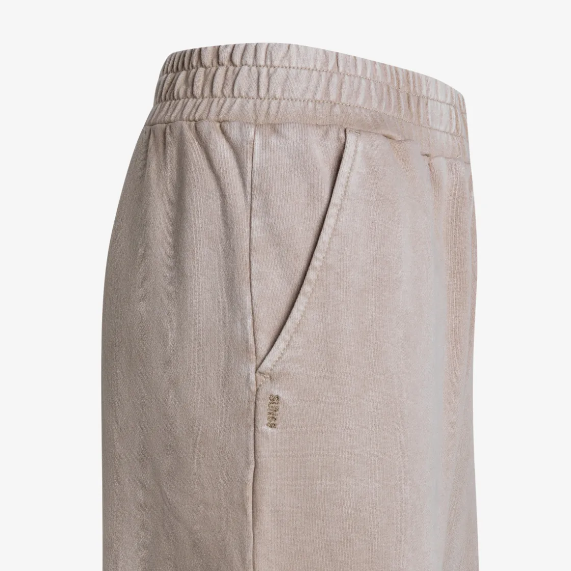 Discount Pantaloni cargo in felpa stone con trattamento marble Donna Pantaloni|Felpe