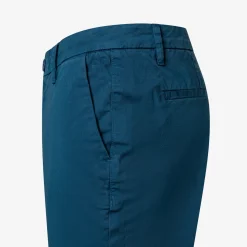 Hot Pantaloni chino in cotone avio scuro Uomo Pantaloni