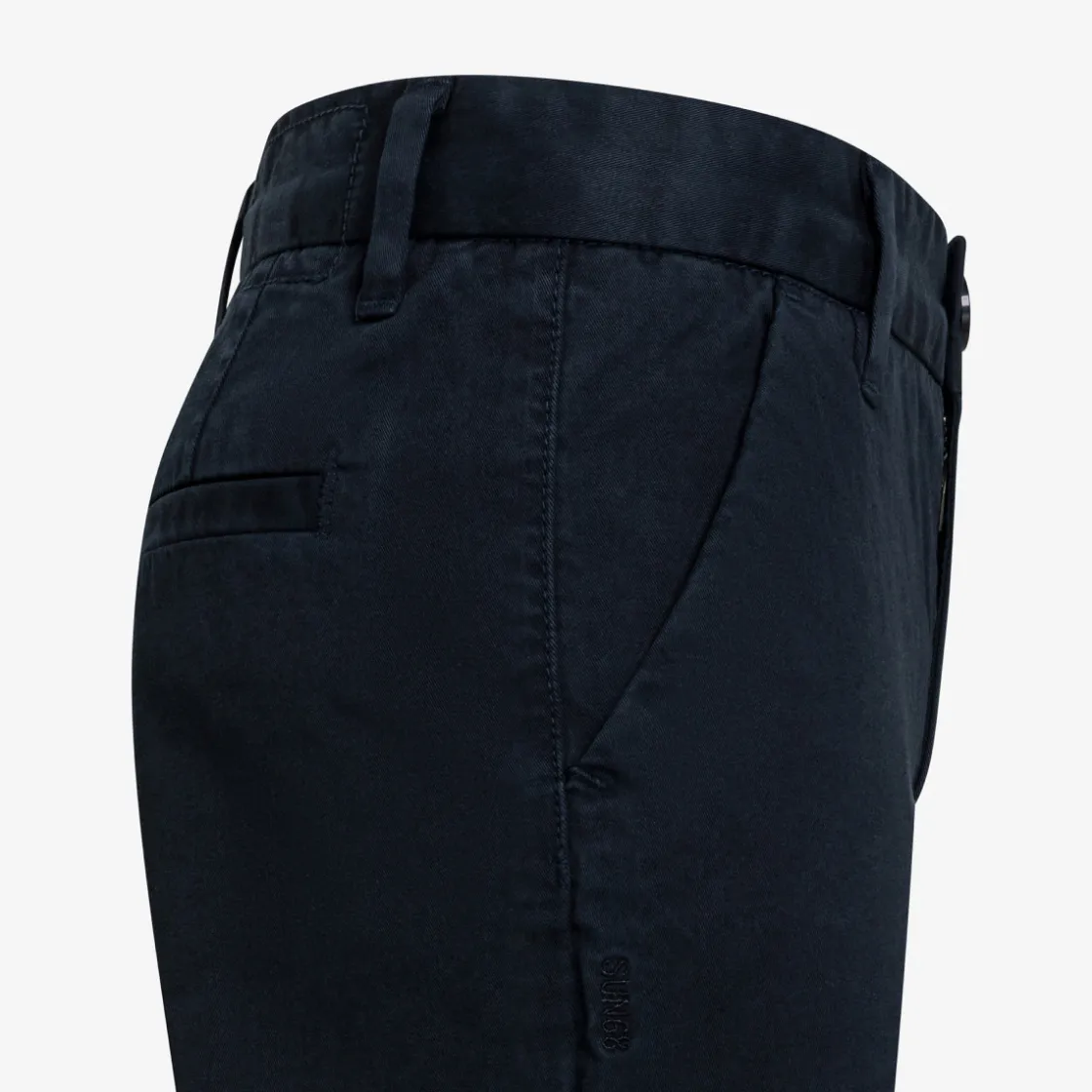 Best Pantaloni chino in cotone blu navy Bambino Pantaloni