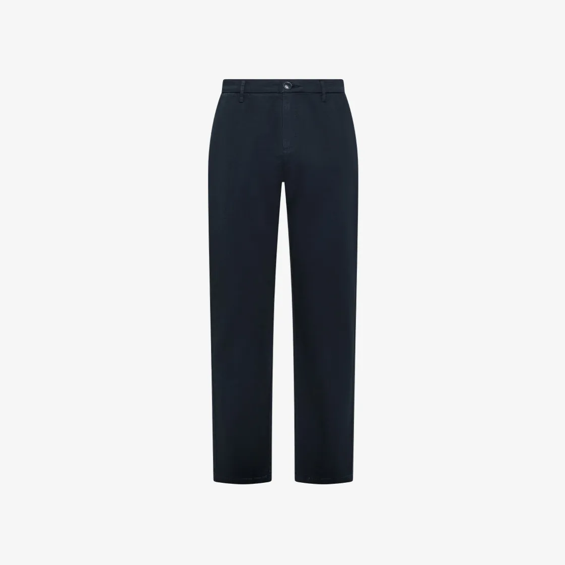New Pantaloni chino in cotone blu navy Uomo Pantaloni