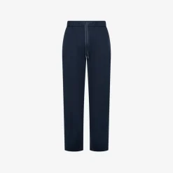Fashion Pantaloni in cotone blu navy Uomo Pantaloni