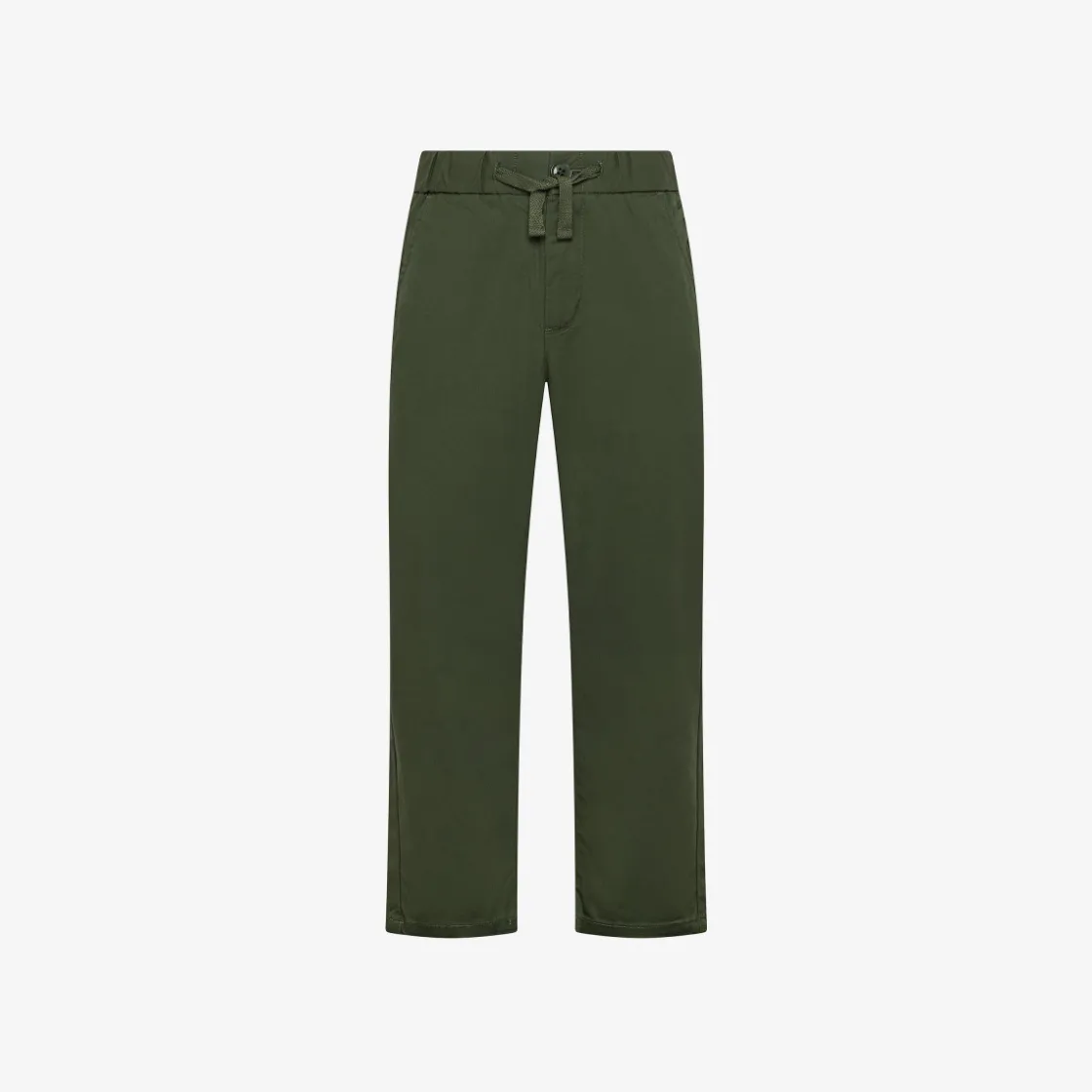 Clearance Pantaloni in cotone verde scuro Bambino Pantaloni