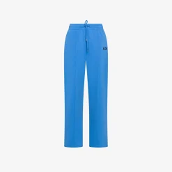 Online Pantaloni in felpa di cotone avio Donna Felpe|Pantaloni