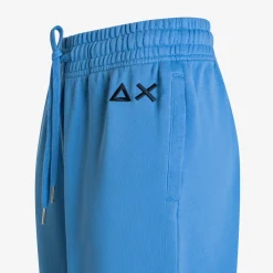 Online Pantaloni in felpa di cotone avio Donna Pantaloni|Felpe