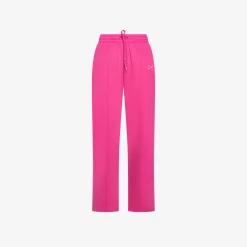 Fashion Pantaloni in felpa di cotone fucsia Donna Pantaloni|Felpe