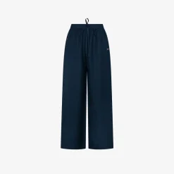 Clearance Pantaloni in lino blu navy Donna Pantaloni|Beachwear Donna