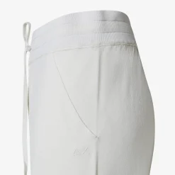 Hot Pantaloni in maglia bianca panna Donna Pantaloni|Felpe