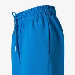 Clearance Pantaloni in piquet di cotone ottanio chiaro Donna Felpe|Pantaloni