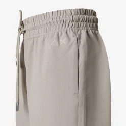 Fashion Pantaloni in piquet di cotone stone Donna Pantaloni|Felpe