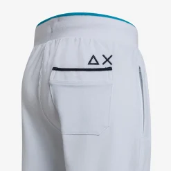 Sale Pantaloni in piquet di cotone bianco Bambino Pantaloni|Felpe