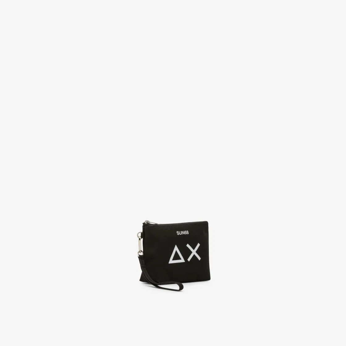 Hot Pochette in cotone nero Donna Borse|Accessori