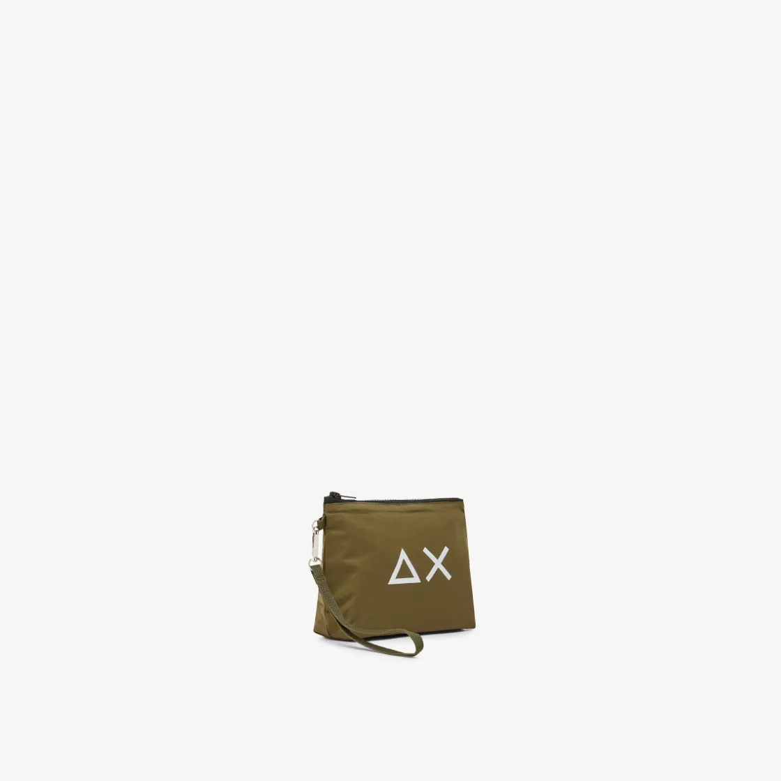 Sale Pochette in nylon verde scuro Uomo Accessori|Borse