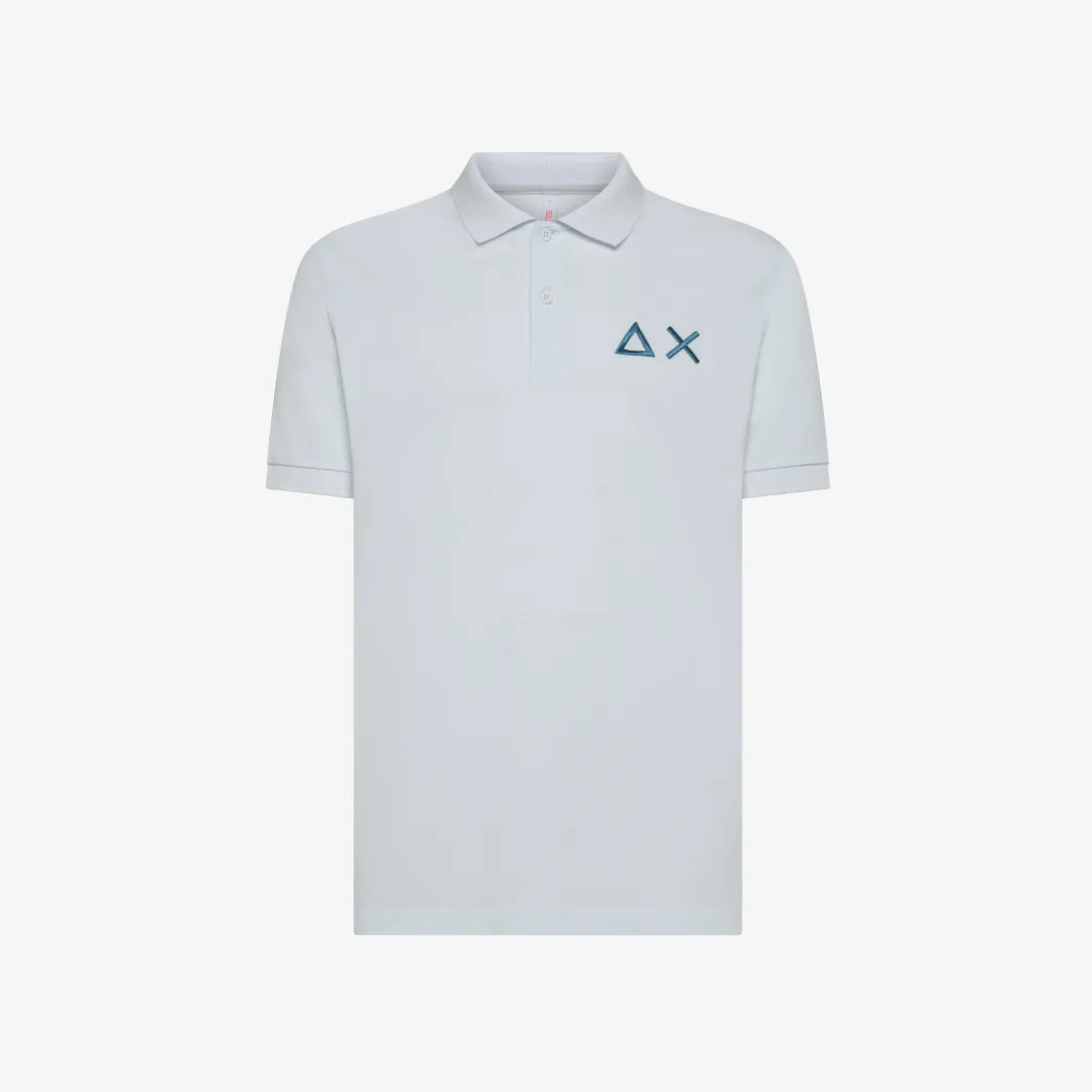 Fashion Polo bianca con maxi logo Uomo Polo