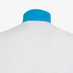 Best Polo bianca con sottocollo a contrasto Uomo Beachwear Uomo