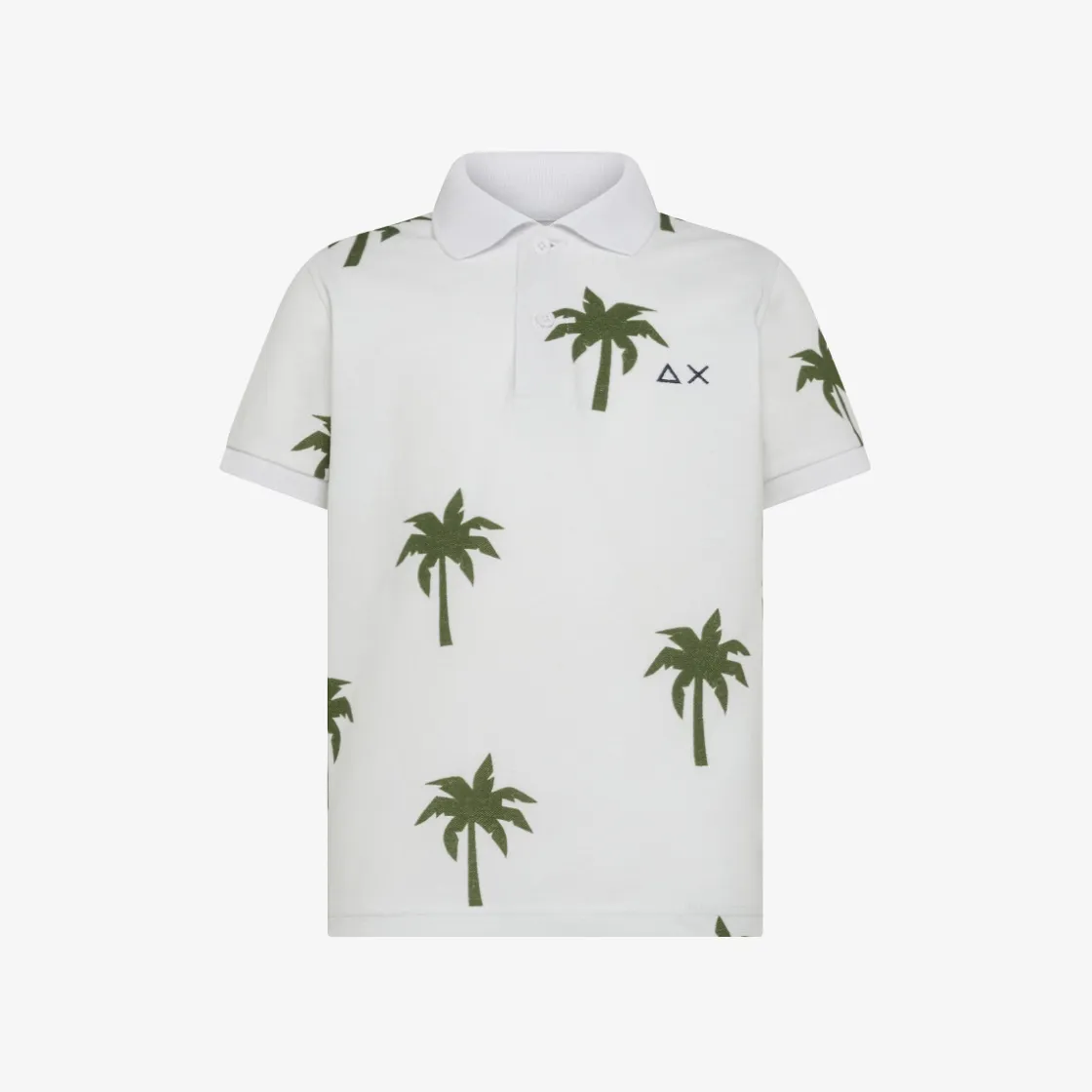 Sale Polo bianca con stampa Bambino Polo|Beachwear Bimbo