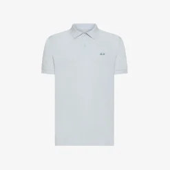 New Polo bianca con stampa floreale Uomo Polo