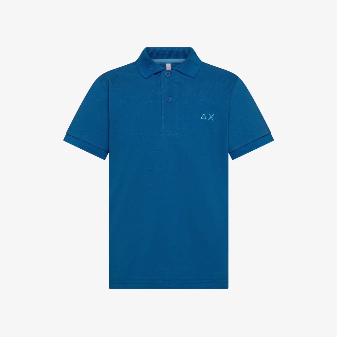 Discount Polo blu royal con logo ricamato Bambino Polo