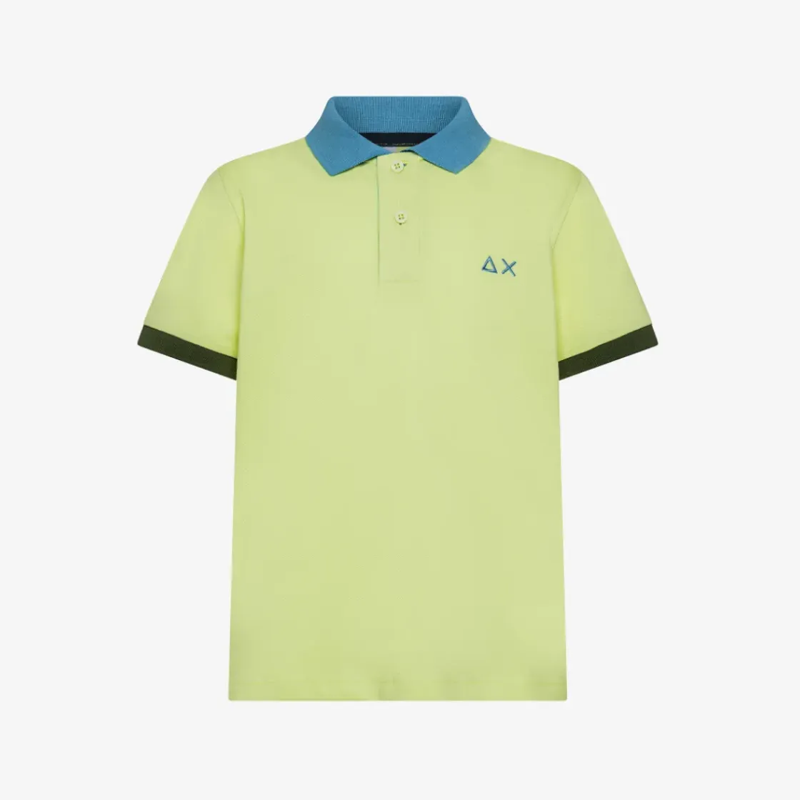 Clearance Polo giallo limone con dettagli a contrasto Bambino Polo