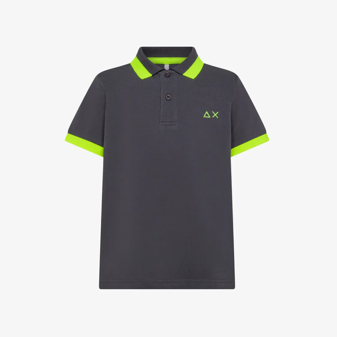 Best Polo inchiostro con logo fluo Bambino Polo