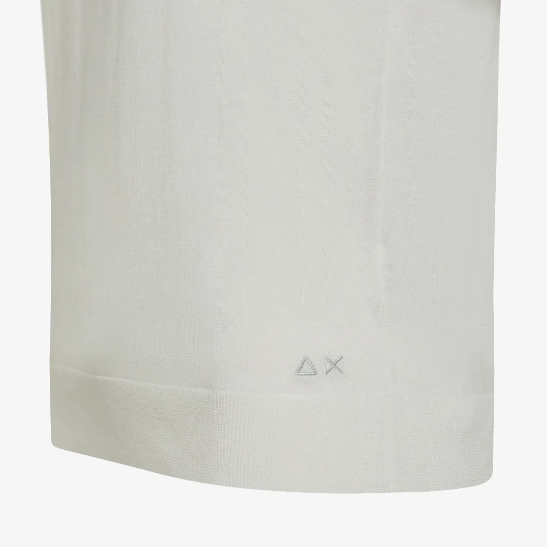 Sale Polo in maglia di cotone bianco panna Donna Maglie