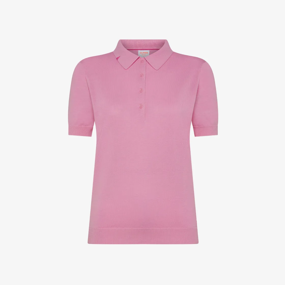 Discount Polo in maglia di cotone geranio Donna Maglie