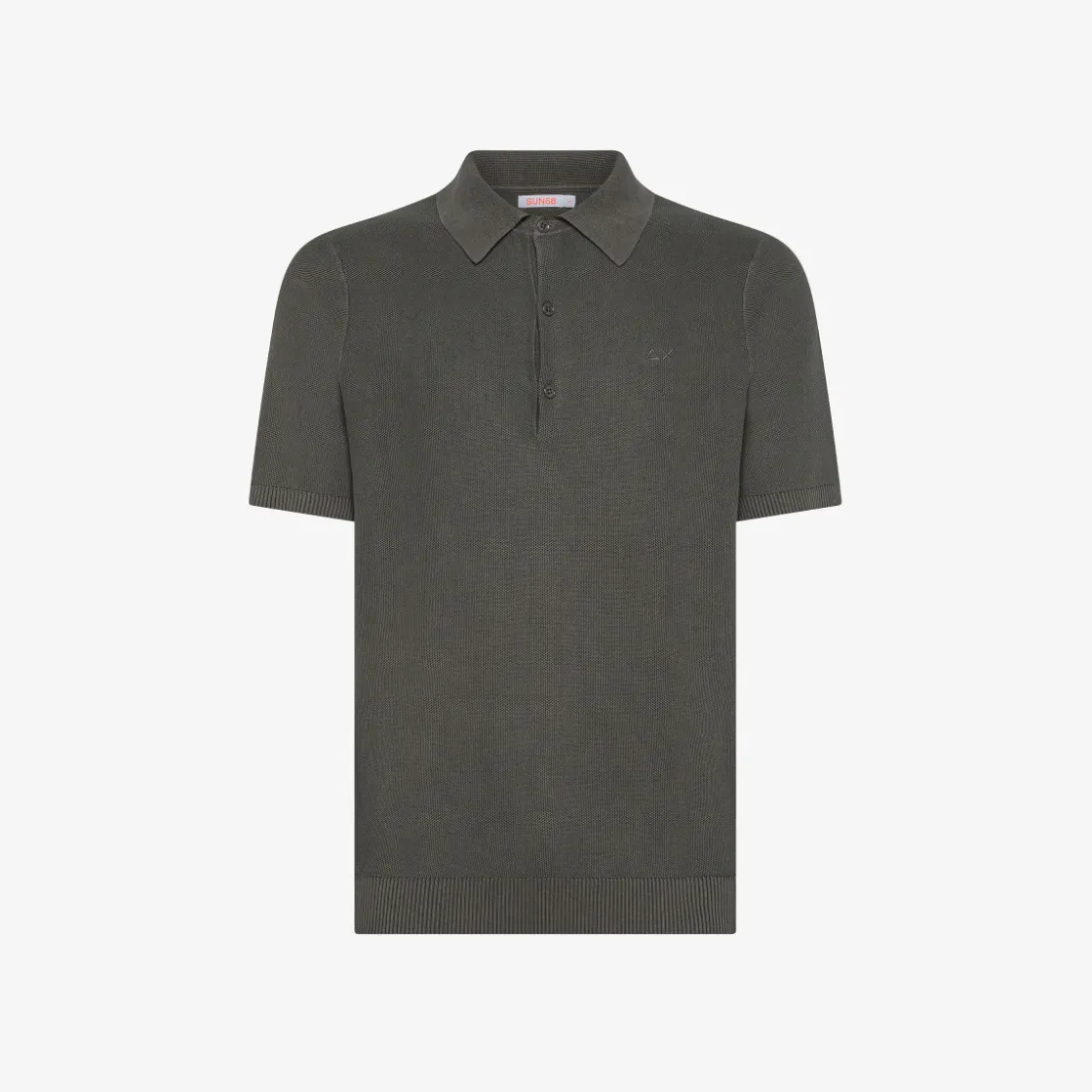Discount Polo in maglia di cotone inchiostro Uomo Maglie