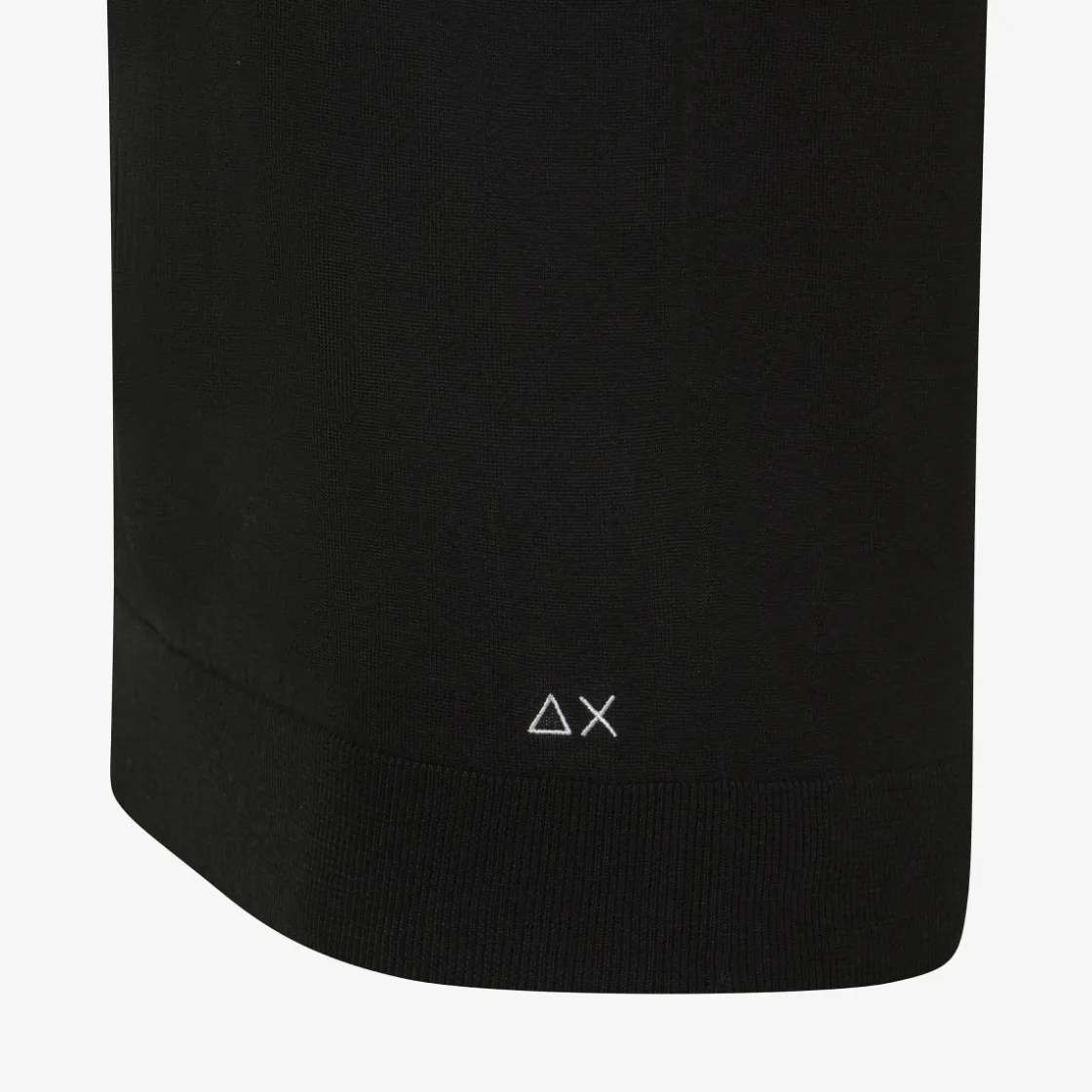 Hot Polo in maglia di cotone nero Donna Maglie